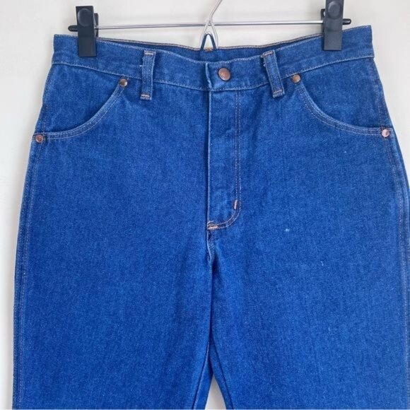 Vintage Wrangler High Rise Straight Leg Cropped Jeans - Picture 3 of 8